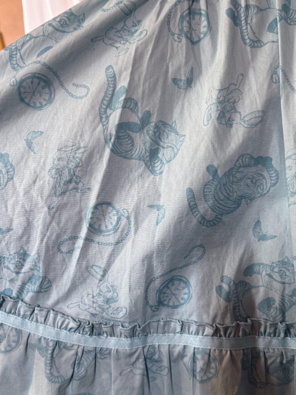 Size Large Hot Topic Disney Alice Through the Looking Glass Tea Party Dress - Picture 5 of 12
